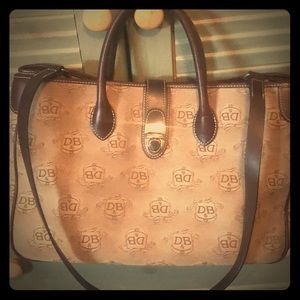 Dooney & Bourke jacquard satchel